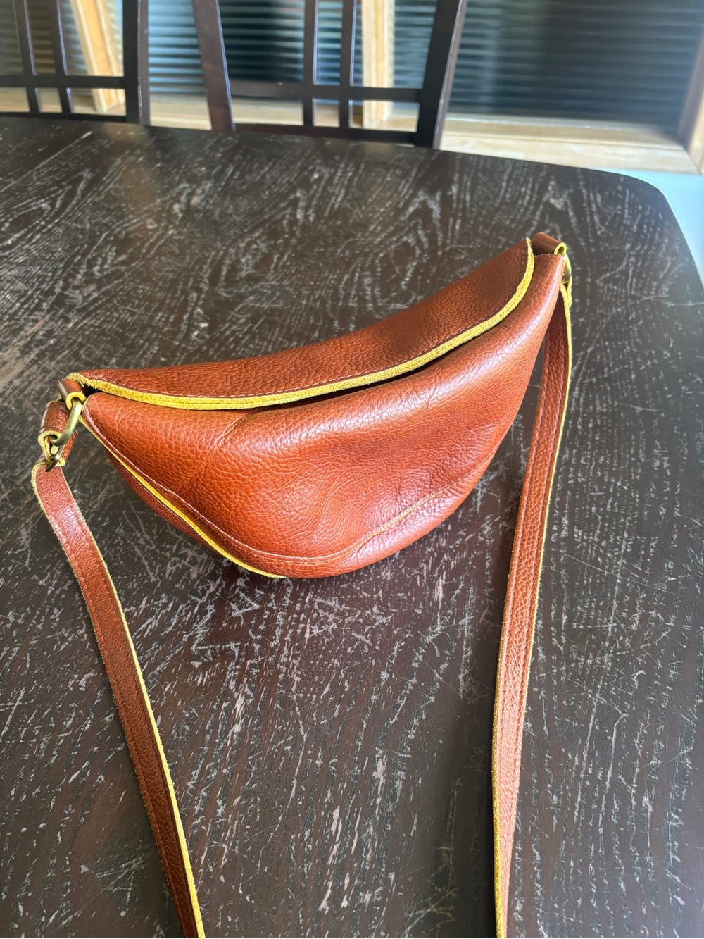 Portland Leather Goods Medium Koala Crossbody - Sienna